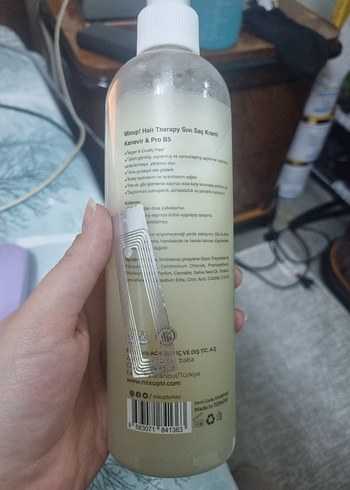 Mixup Kenevir & Vitamin B5 Saç Kremi 400 ml - Görsel 4