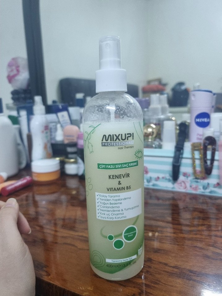 Mixup Kenevir & Vitamin B5 Saç Kremi 400 ml - Görsel 2