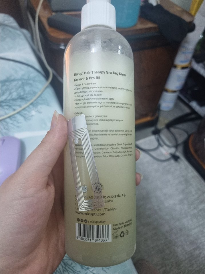 Mixup Kenevir & Vitamin B5 Saç Kremi 400 ml - Görsel 4