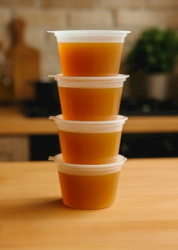 Bej Renkli Saklama Kabı Seti - Görsel 2