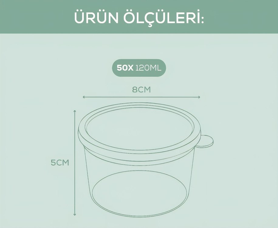 Bej Renkli Saklama Kabı Seti - Görsel 3