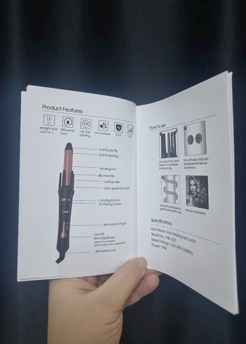 Bej ve Siyah Saç Şekillendirici - Görsel 7