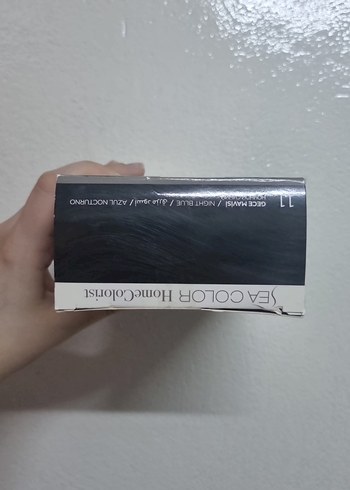 Sea Color Evde Saç Boyası Gece Mavisi 1.1 - Görsel 5