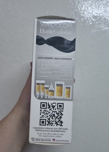 L'Oréal Paris Sea Color Evde Saç Boyası Gece Mavisi 1.1