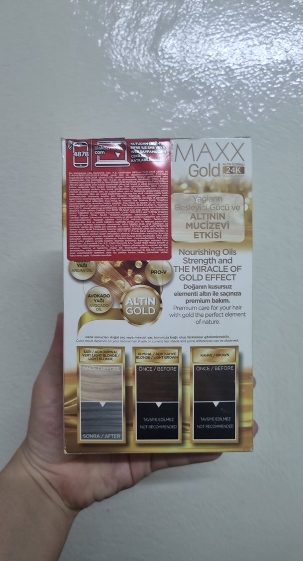 24K Gold Saç Boyası 0.01 Saf Gri - Görsel 3