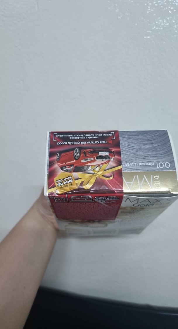 24K Gold Saç Boyası 0.01 Saf Gri - Görsel 4