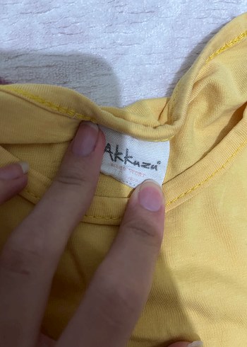 Diğer Sarı tshirt