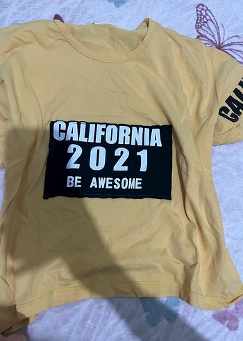 Sarı tshirt