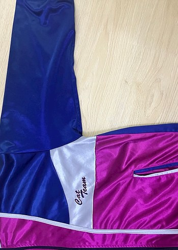 Parlak Mor Rahat Kesim Kız Ceketi - Görsel 2