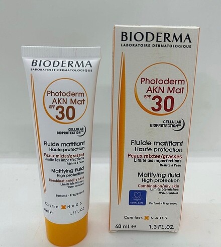 Bioderma güneş kremi 40 ml