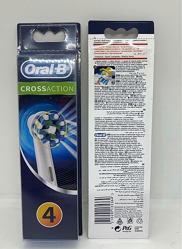  Beden Renk Oral-B yedek fırça başlığı 4lü paket