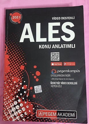 ALES 2021 KONU ANLATIMI