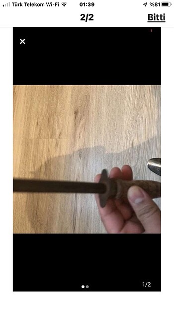 2 el çok az kullanılmlş Çelik masat