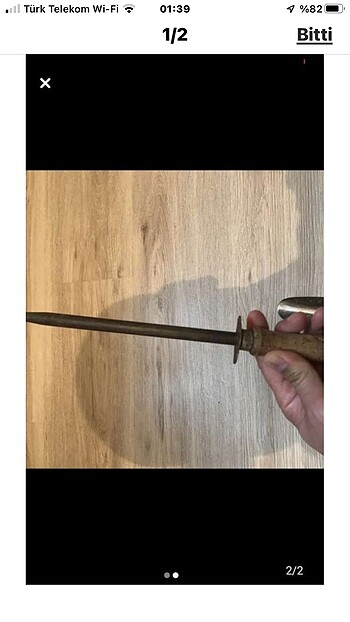 Diğer 2 el çok az kullanılmlş Çelik masat
