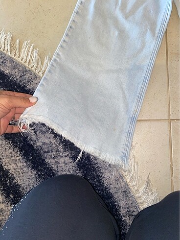 7 Yaş Beden mavi Renk Mavi jeans jean