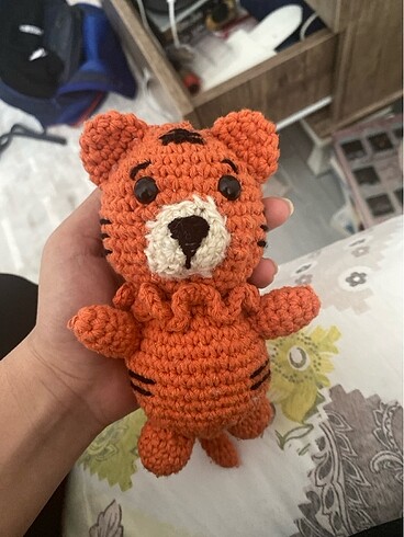 Amigurumi örgü kaplan