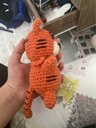  Amigurumi örgü kaplan