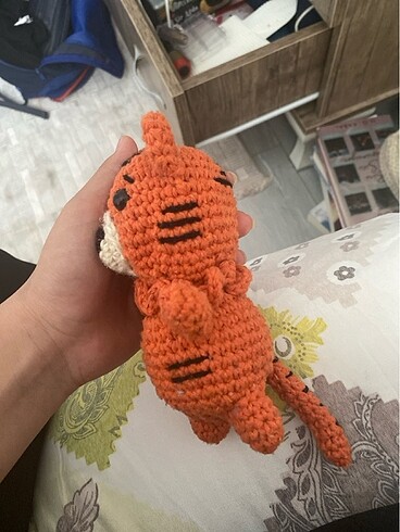  Beden Renk Amigurumi örgü kaplan