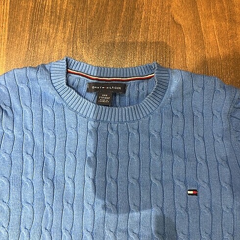 Tommy Hilfiger Tommy hilfiger mavi kazak