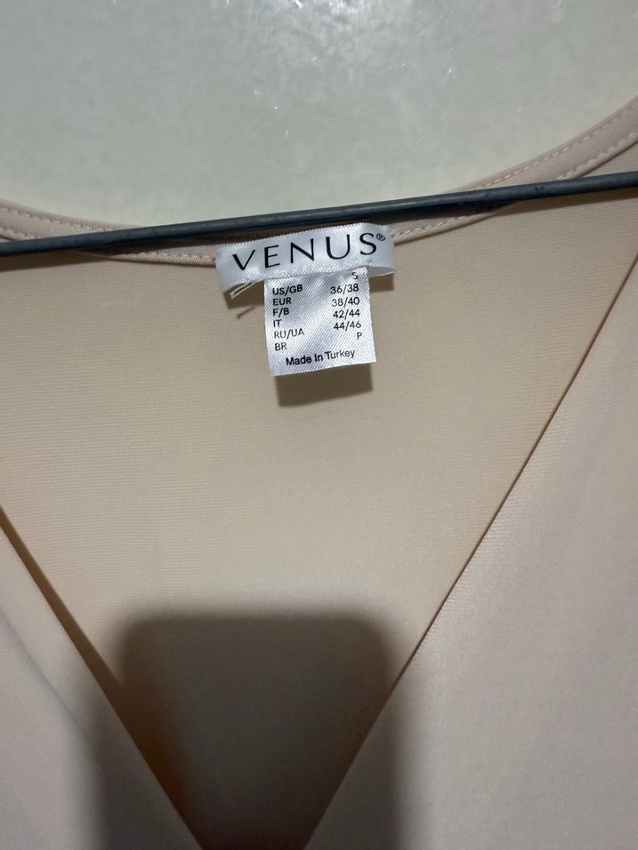 V Yaka Payetli abiye Elbise - Görsel 3