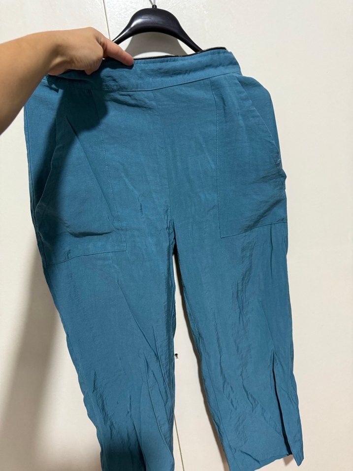 Zara muadili Kadın  Keten Kolsuz Tulum - Görsel 3