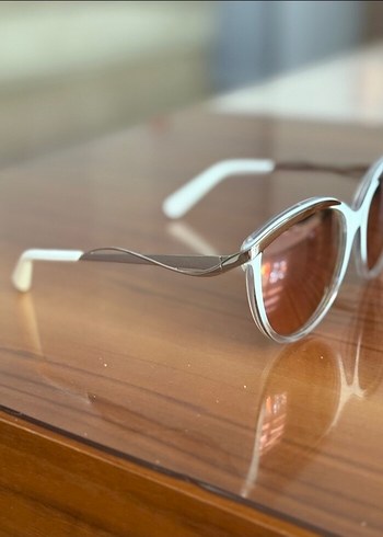 Dior orijinal aynalı beyaz güneş gözlüğü - Görsel 4