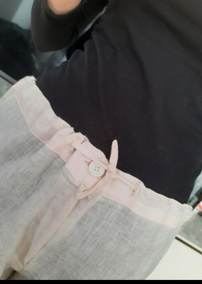 Keten pantolon /pareo - Görsel 2