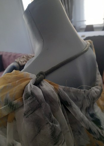 transparan pareo elbise - Görsel 4