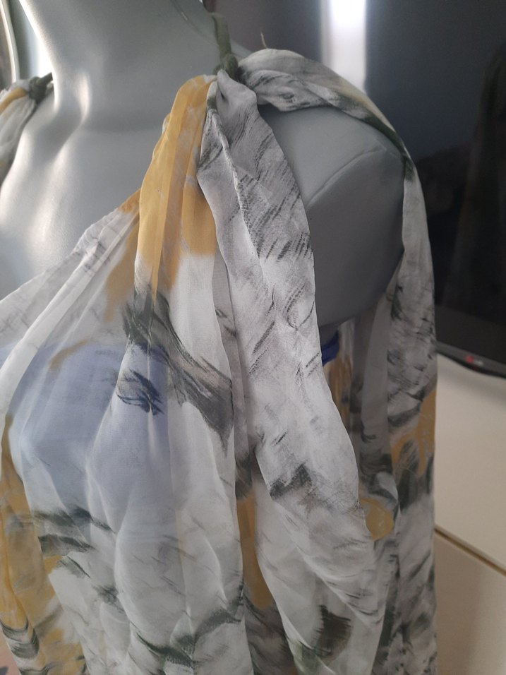 transparan pareo elbise - Görsel 2