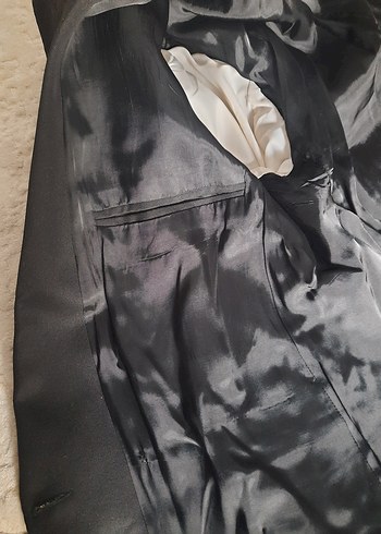 Siyah Erkek Kruvaze Ceket - Görsel 3