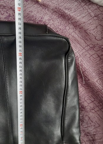 Siyah Deri Tokalı Kadın Omuz Çantası##Bavul Çanta ## - Görsel 8