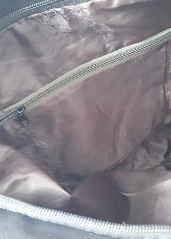 Siyah Deri Tokalı Kadın Omuz Çantası##Bavul Çanta ## - Görsel 6