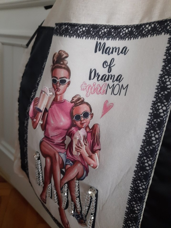 Pamuklu Alışveriş/Plaj Çantası - Görsel 2