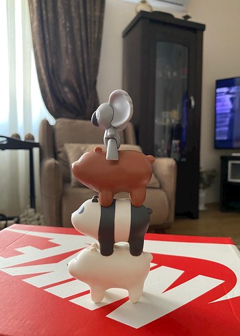  Beden Sevimli Ayı ve Koala Figürleri burger kıng oyuncak