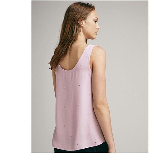 Massimo Dutti Massimo dutti taşlı bluz