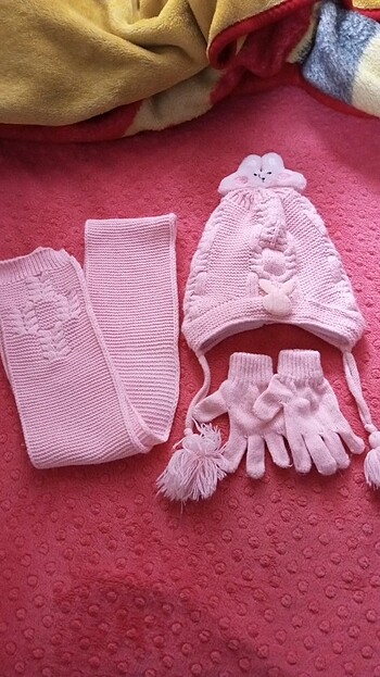 Diğer Kız Bebek şapka set 