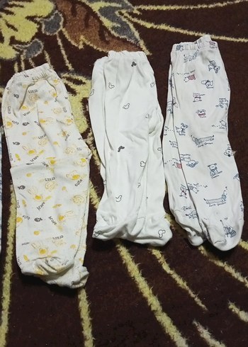 Beyaz Bağlama Desenli Erkek Çorapları çoklu fiyat  Yeni doğan - Görsel 5