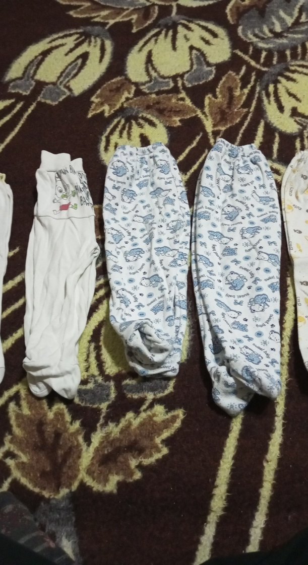 Beyaz Bağlama Desenli Erkek Çorapları çoklu fiyat  Yeni doğan - Görsel 4