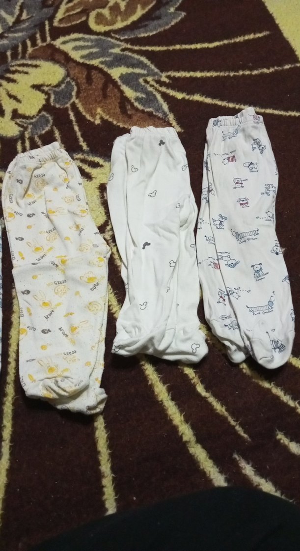 Beyaz Bağlama Desenli Erkek Çorapları çoklu fiyat  Yeni doğan - Görsel 5