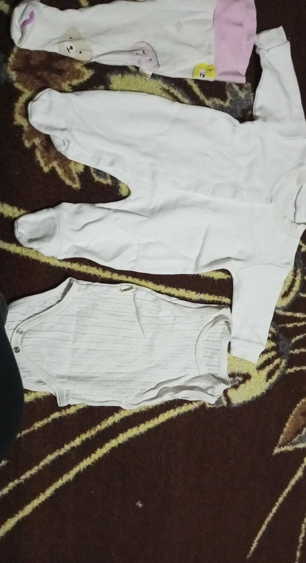 Bebek Kız Pastel Üçlü Takım  toplu fiyat - Görsel 2