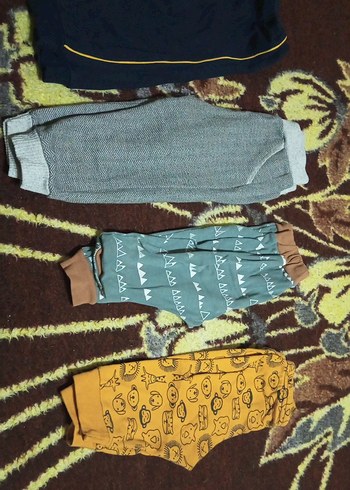 Erkek Çocuk Triko Pantolonlar - Çok Renkli - Görsel 2