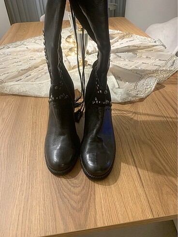 39 Beden siyah Renk Bayan Çizme Clarks