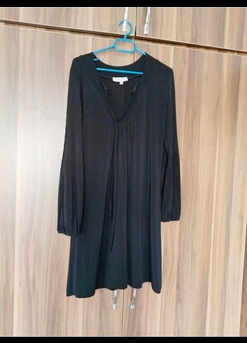 Siyah tunik bluz