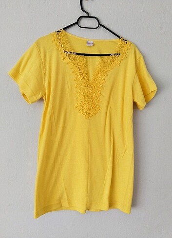 Vintage sarı t-shirt 