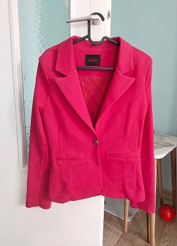 s Beden pembe Renk Fulya blazer ceket