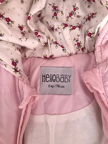 9 Ay Beden Astronot mont hello baby 9 ay