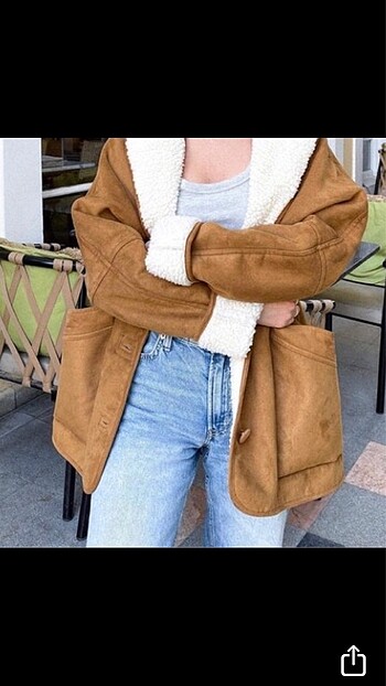 s Beden camel Renk H&M KABAN