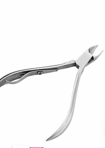 Parlak Kırmızı Tırnak Bakım Pense - Görsel 2