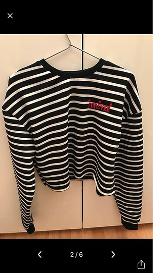 Topshop Crop sweat