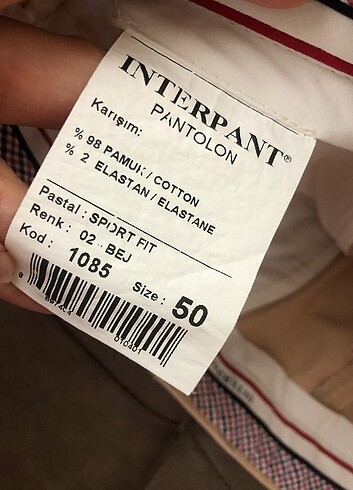 Erkek pantolonu 